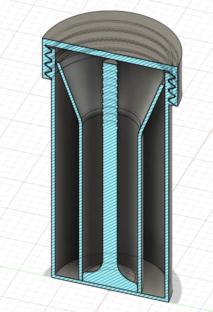 PVA filler with transportation tube