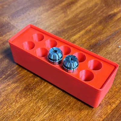 Gridfinity 10x ER16 Holder