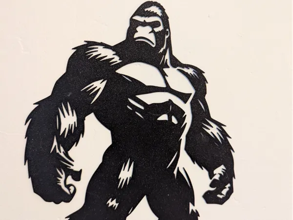 Silhouette de King Kong