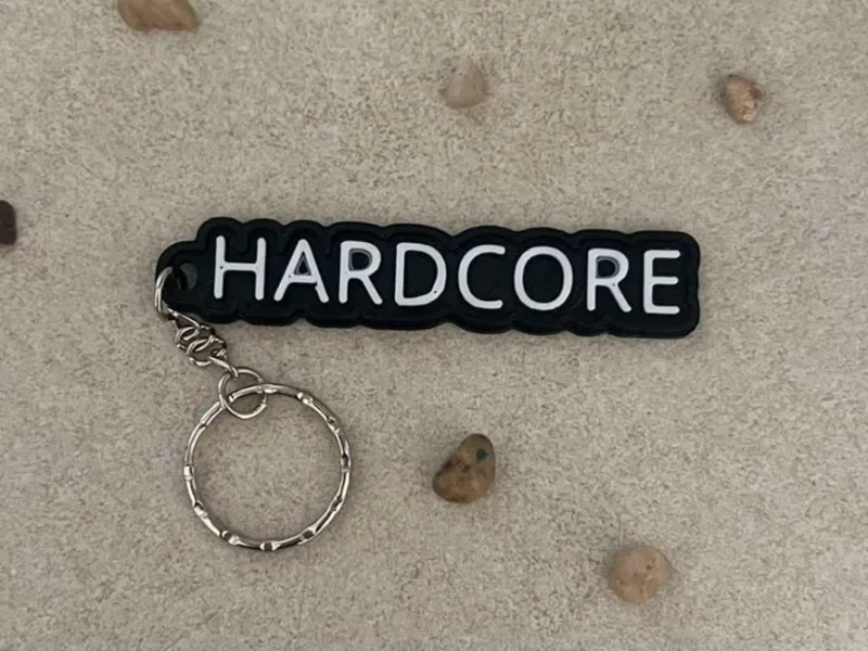 Hardcore Keychain