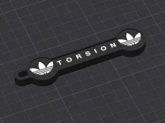 Adidas ZX Torsion Bar Keychain