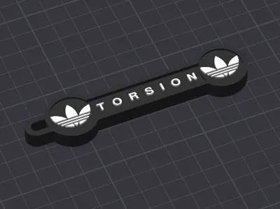 Adidas ZX Torsion Bar Keychain