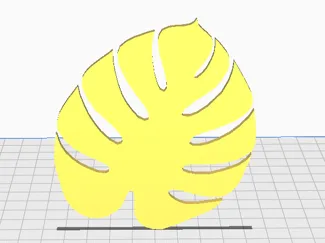 Monstera Coaster