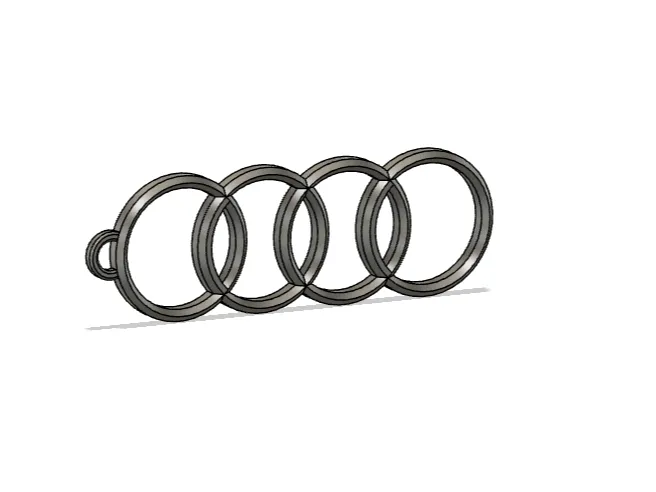 Audi keychain