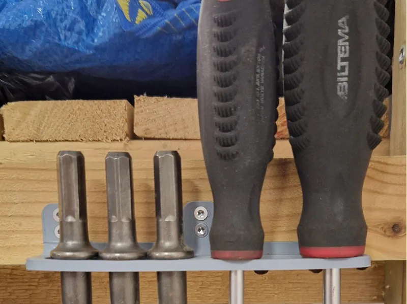 Air Hammer Chisel Screwdriver Holder