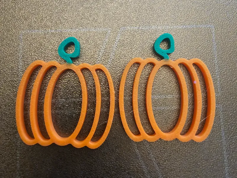Pumkin Earrings