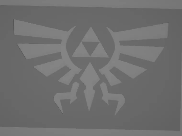 Zelda hyrule sign wall Art