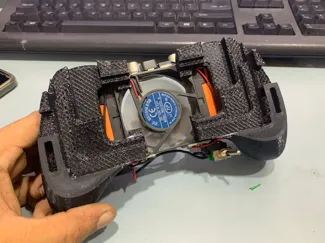 Universal Ergonomic Game Pad with Cooling