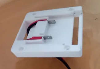 Einhell battery adapter with screw M3 holes