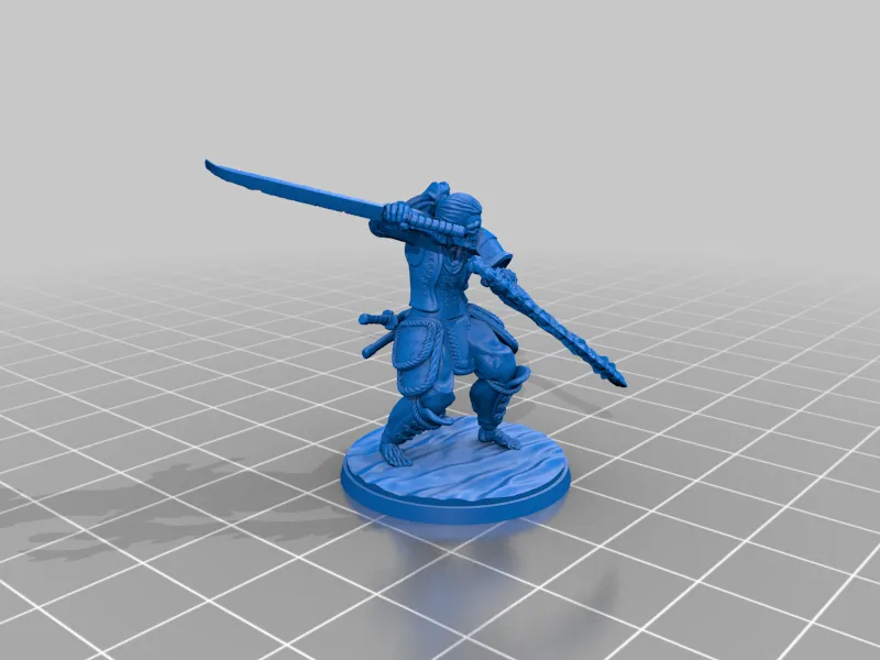 Samurai skeleton version 2