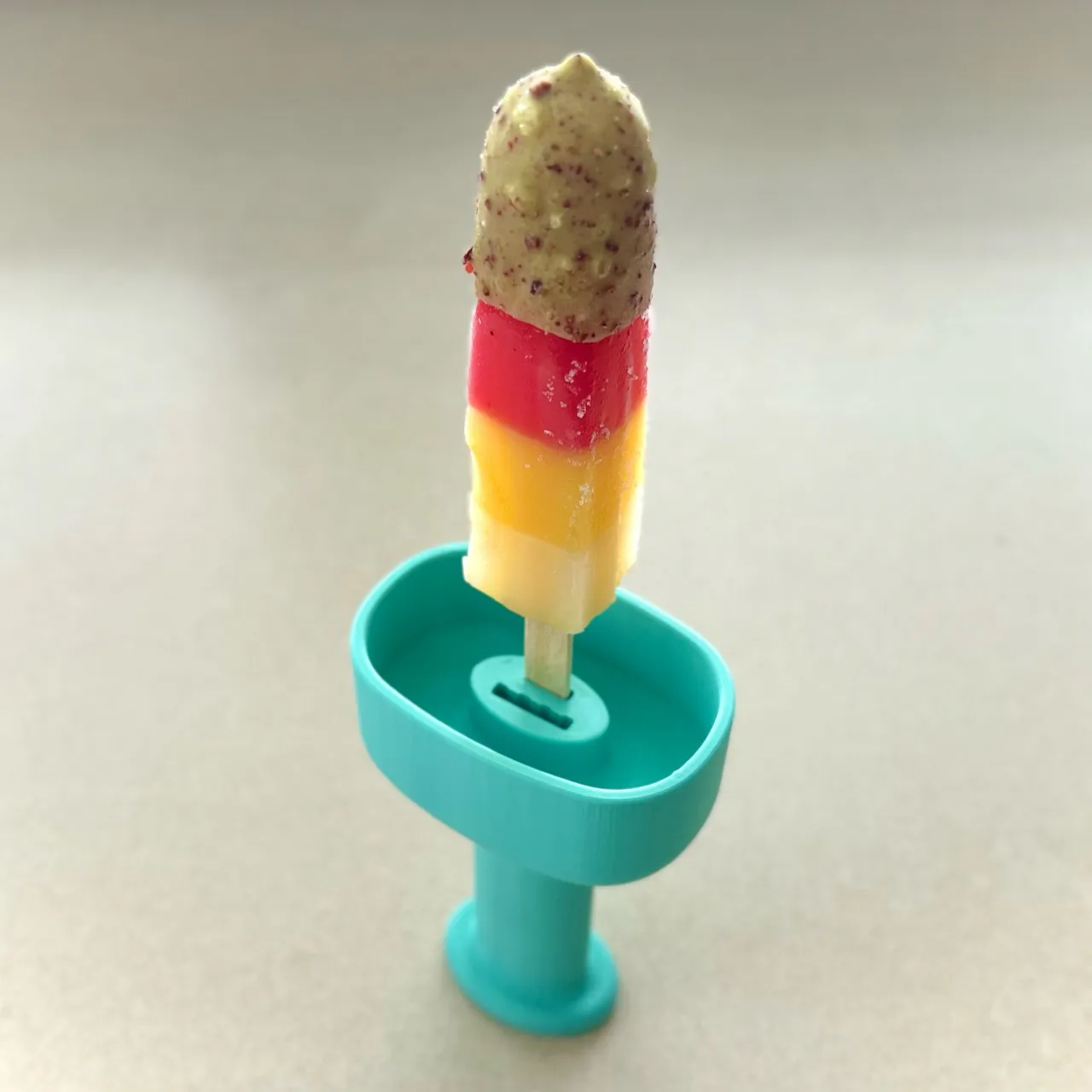 Ice cream handle and drip guard for kids view 2