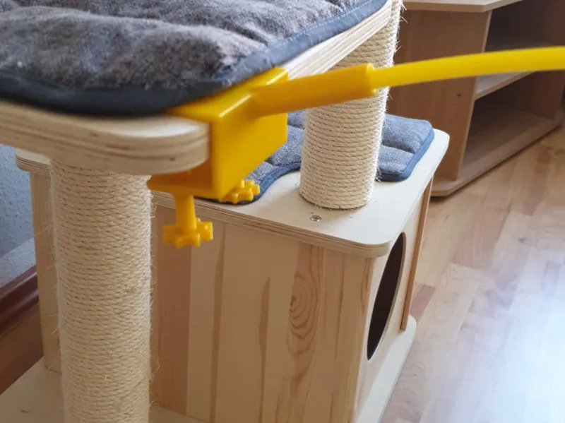 Halterung Katzenangel