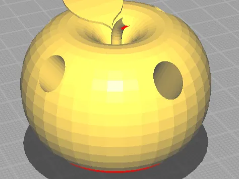 Apple penholder