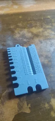 Metric screw measuring device M2-M12(M16-M20-M24)