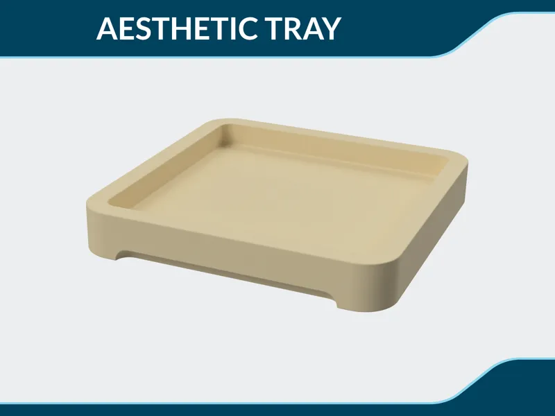 Aesthetic Square Tray