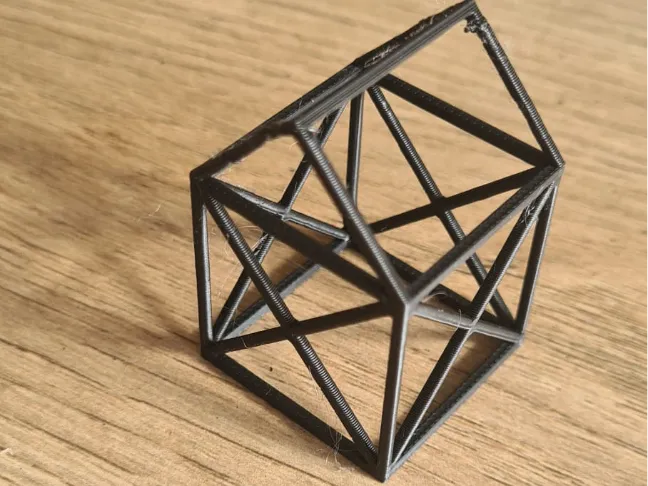 Haus vom Nikolaus - geometric overhang print test
