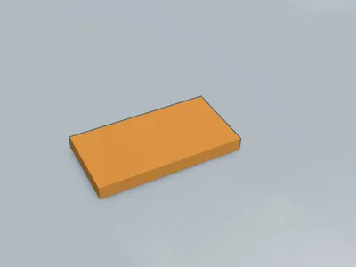 L€GO brick 87079