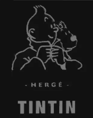 Tintin wall art