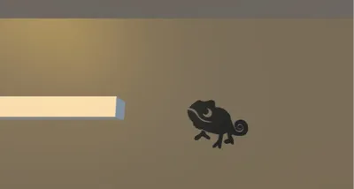 Chameleon wall art