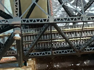 n-scale bridge ties for Kato Unitrcak