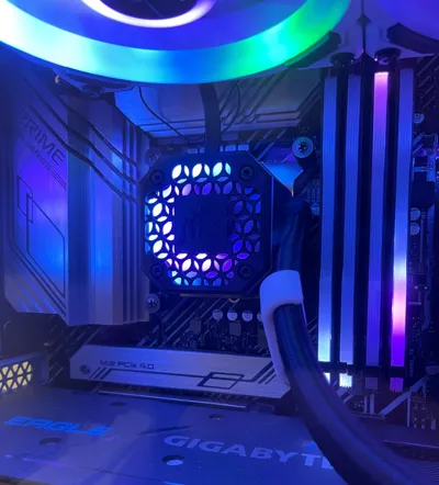 Corsair H100i Pumpencover