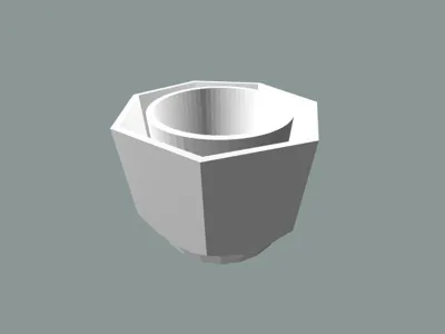 Geometric Self-watering Mini plant pot!