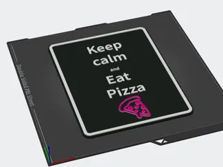 Keep Calm and eat pizza