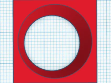 Bow With cylindrical hole
