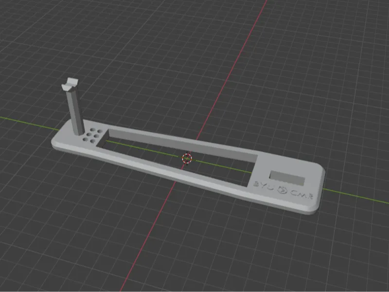Display Stand for Mark Rober Blaster+ Bullet Holes