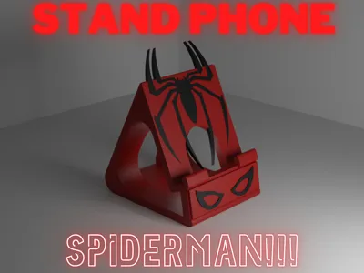 Stand Phone Spiederman 