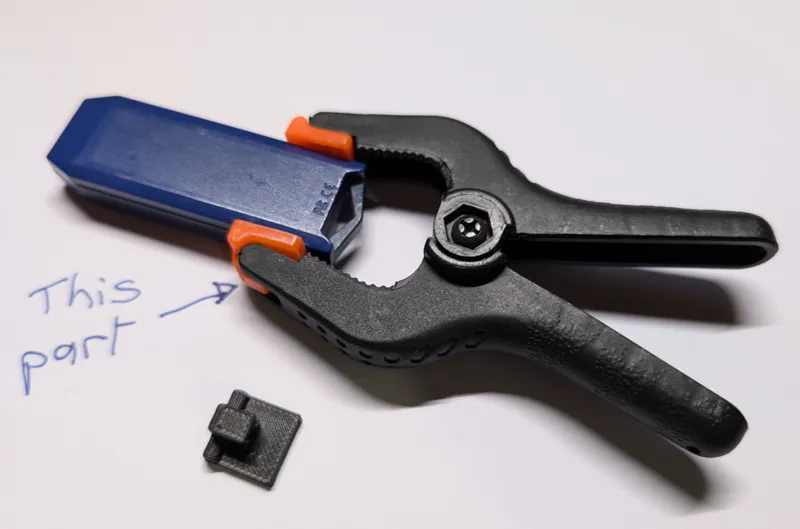 Clip part