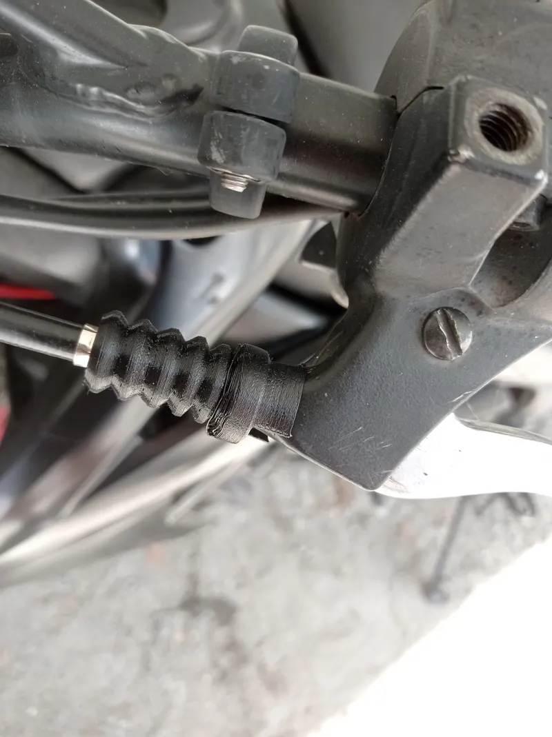 Clutch cable cover for rieju mrt moped