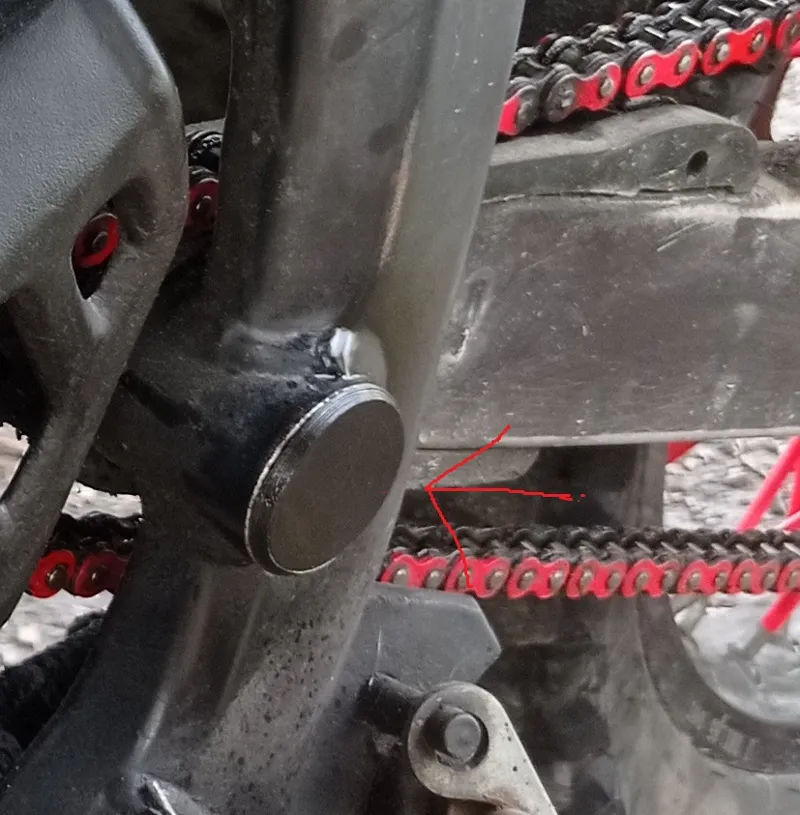 Rieju mrt frame cap