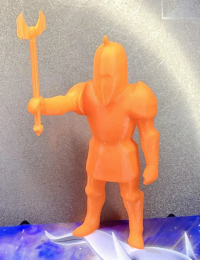 Knight With Rotating Arm
