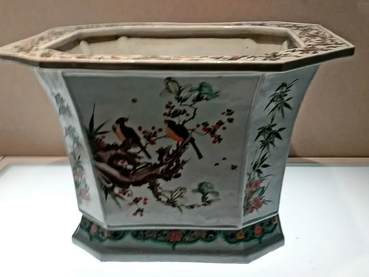 仿八方花盆