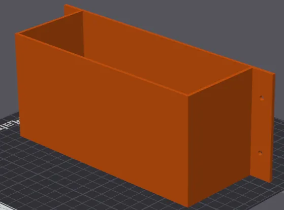 Simple Holder with screwholes