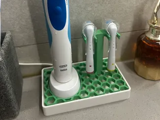 Supporto spazzolino e testine Oral B