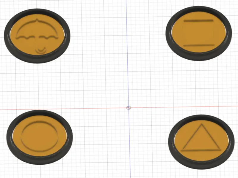 Cookies Cutter Squid Game / Empote Piece