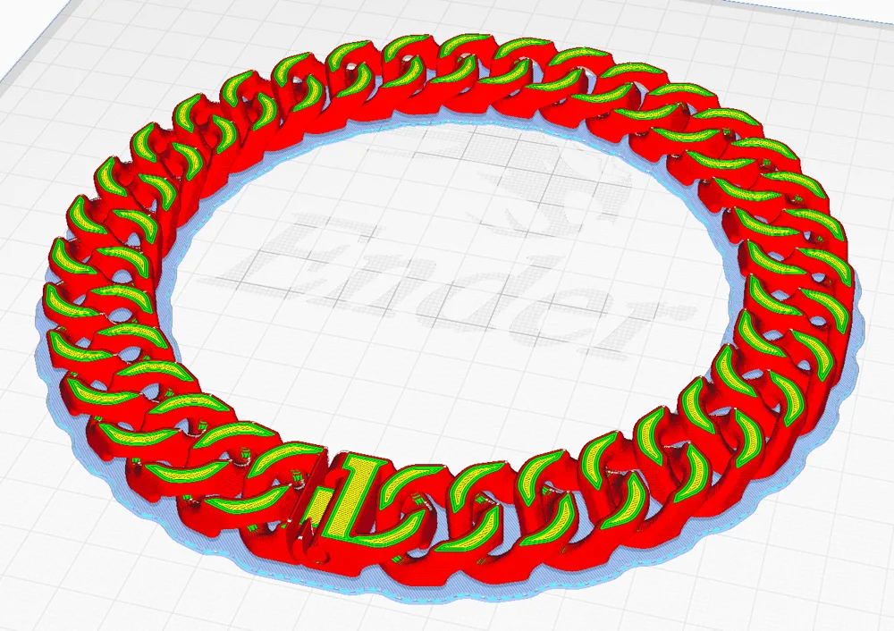 flexible chaining in python without external libraries... Chunky Chain No assembly no supports, no fasteners - Free 3D Print ...