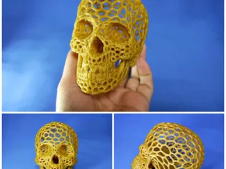 skull lamp