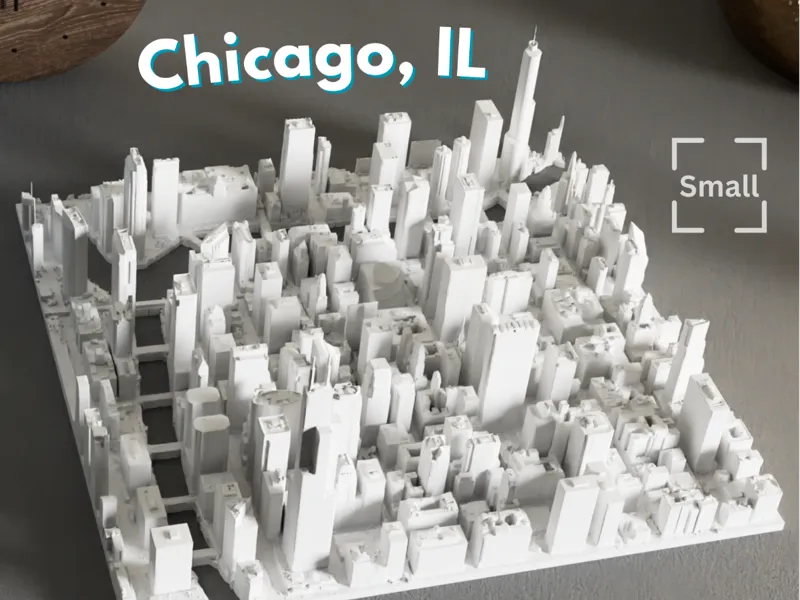 Chicago, IL - Small - DETAILED
