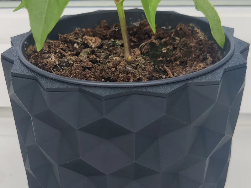 Lid for Inverted Hexagonal Planter