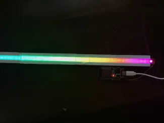 LED strip holder/diffuser