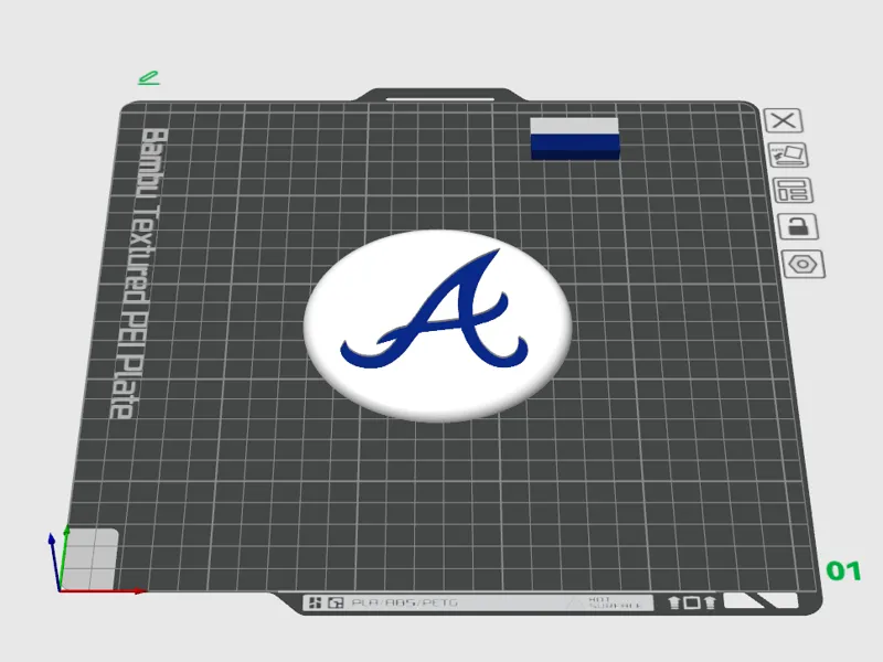 Atlanta Braves Coaster