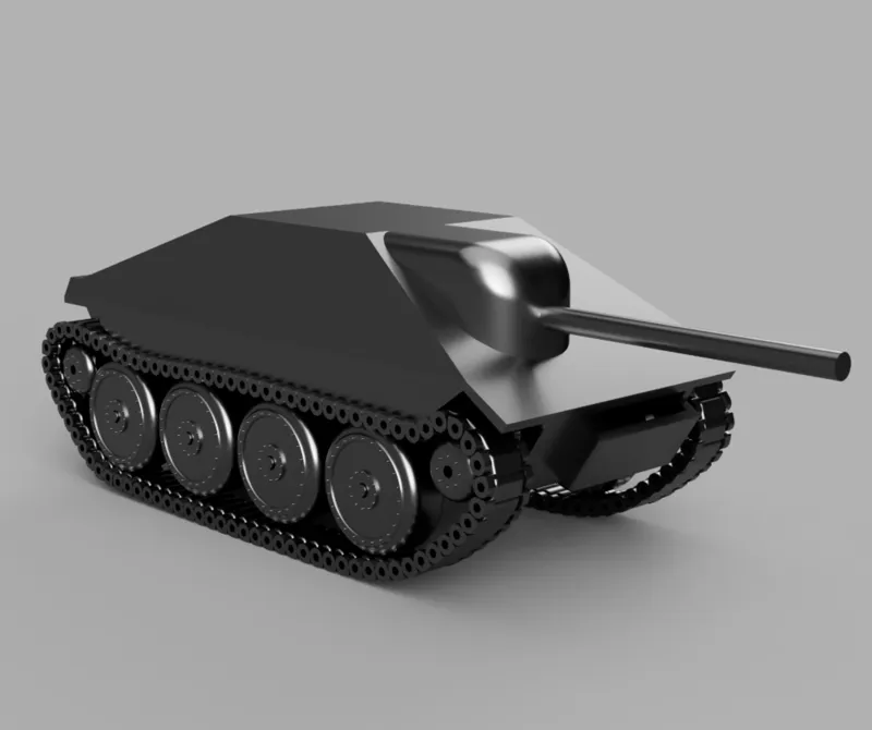 Hetzer RC Tank