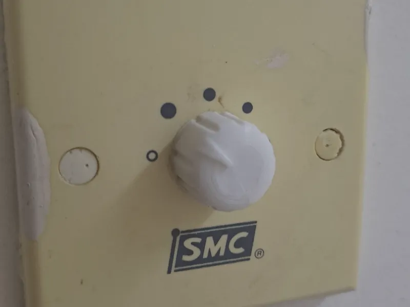 Fan Speed Control wheel