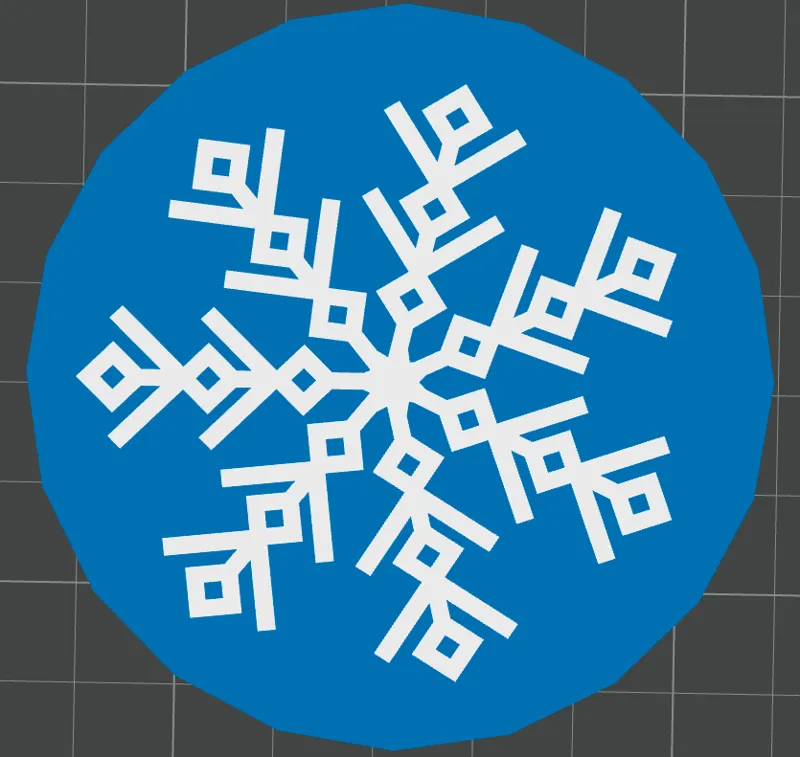 Snowflake Coaster
