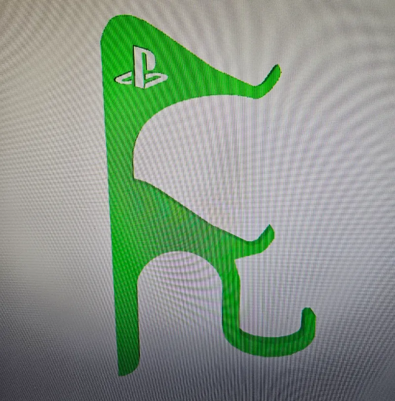 PS5ControllerWallMountRemixDual Controller