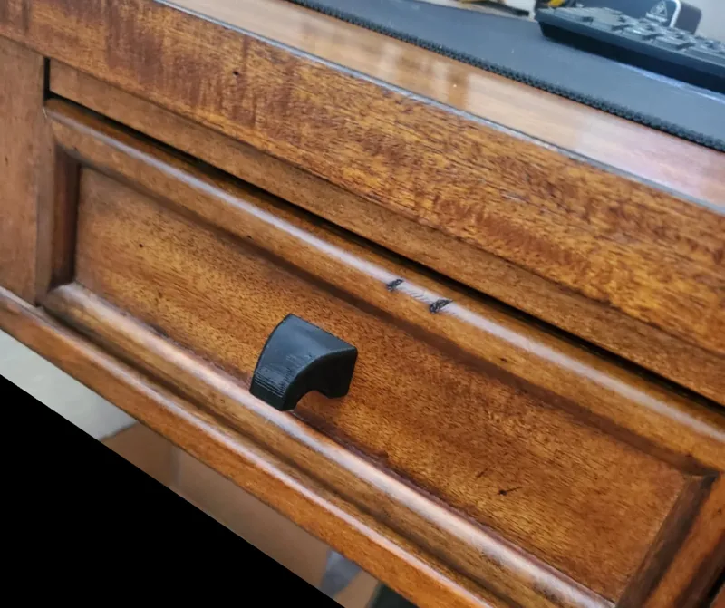 low catch cabinet drawer knob