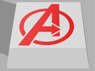 KeyCap Letter A (Avengers)